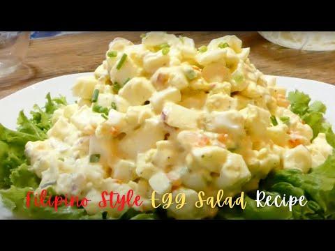 Filipino Style Egg Salad under ₱180 pesos Filipino recipe
